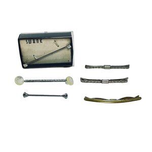 Vintage Lot Of 6 Collar Bars (6047)